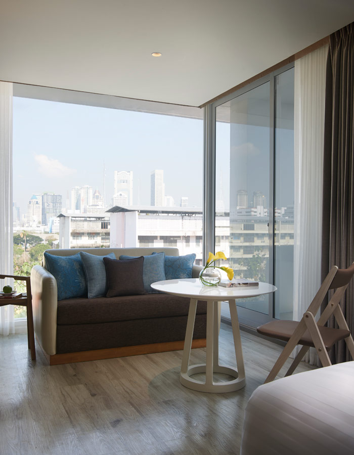 Superior Corner Living Area - Shama Yen-Akat Bangkok